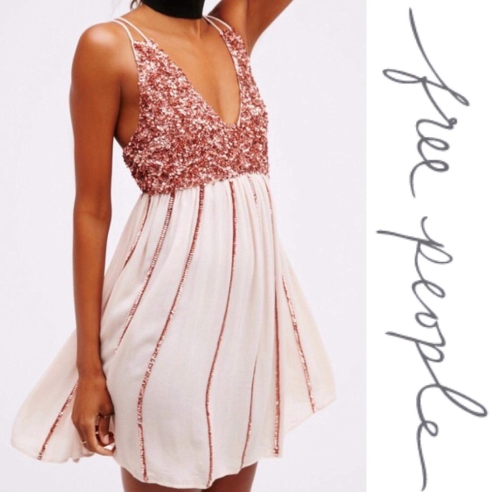 Free People sequin dress